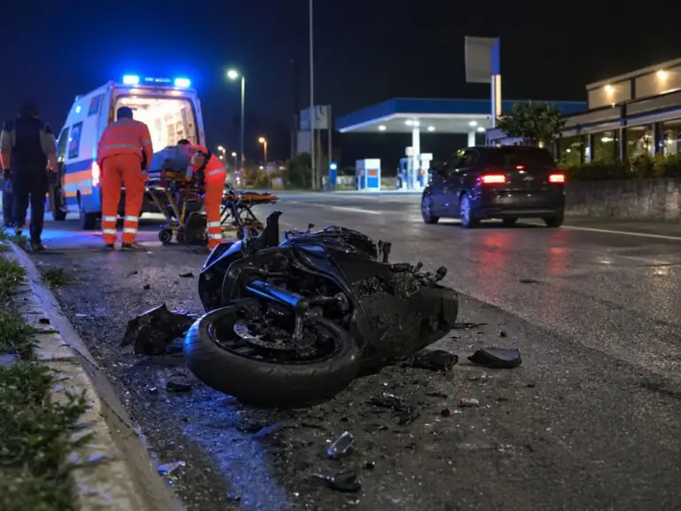 Violento scontro tra auto e moto, corsa in ospedale per 2 giovani