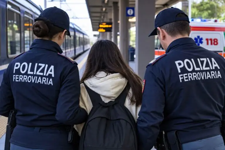 Ragazzina scappa di casa, rintracciata alla stazione accusa un malore