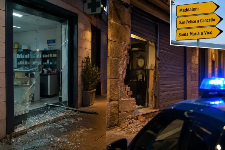 Doppio raid nella notte: assaltata farmacia e storica orologeria