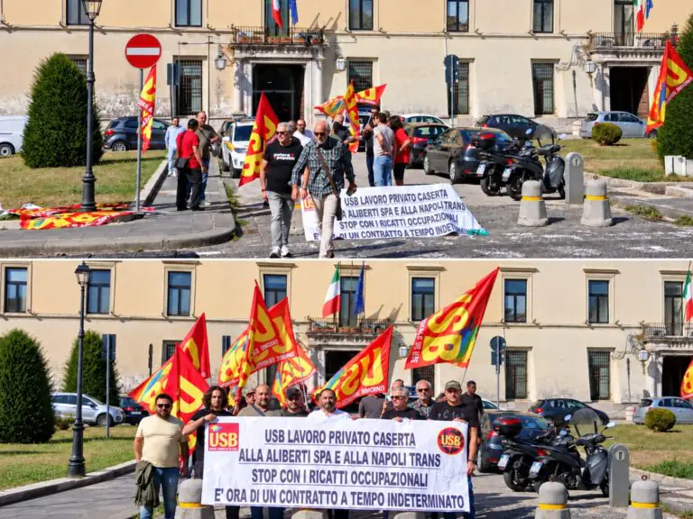 Protesta dei lavoratori in appalto Ferrero, la vertenza arriva a Caserta