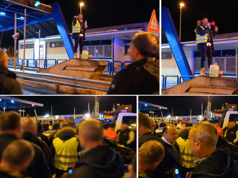 Minaccia di darsi fuoco davanti alla polizia e a Martusciello: poi la rivelazione sul contenuto della tanica