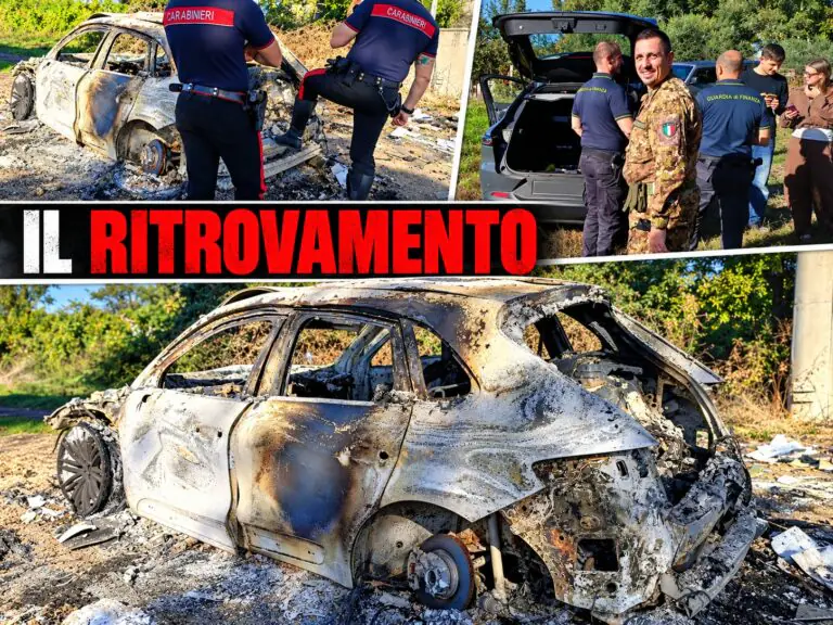 Auto rubate date alle fiamme sotto il ponte della ferrovia, doppio ritrovamento: arrivano Carabinieri e Finanza