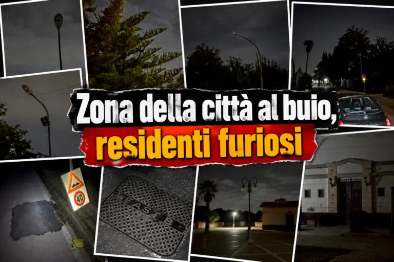 Buio e timori per la sicurezza, scatta la protesta: «Abbiamo inviato anche le PEC»