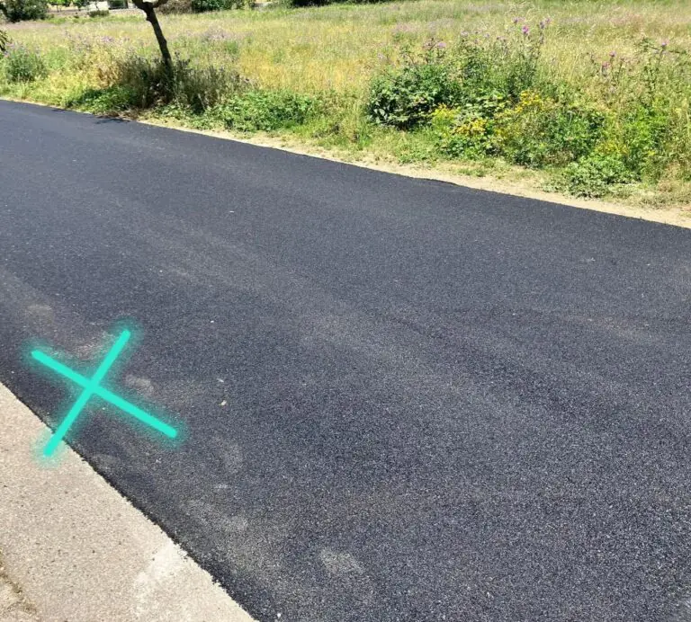 Caditoie occluse, trincee lungo la strada