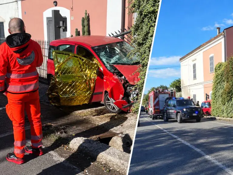 Tragico incidente sull’Appia, Panda si schianta contro un cancello: morto il conducente