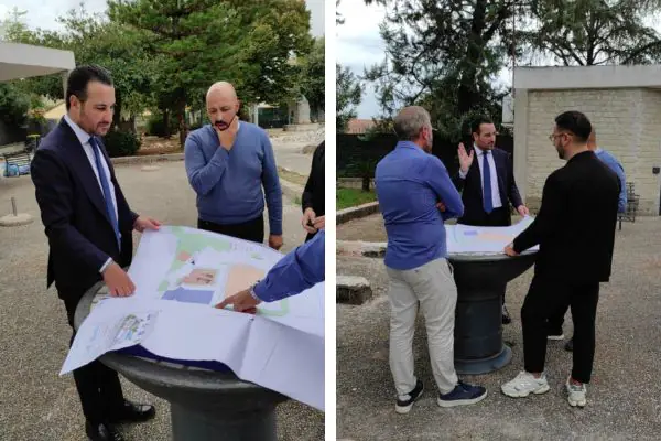 Lavori di riqualificazione della Villa Comunale e della piscina a San Tammaro