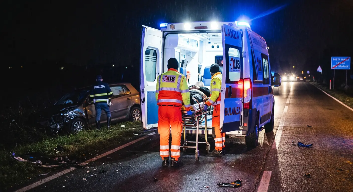Incidente grave ragazzo alife