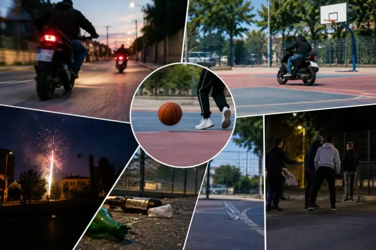 Scooter a folle velocità, bottiglie lanciate e liti continue, residenti esasperati