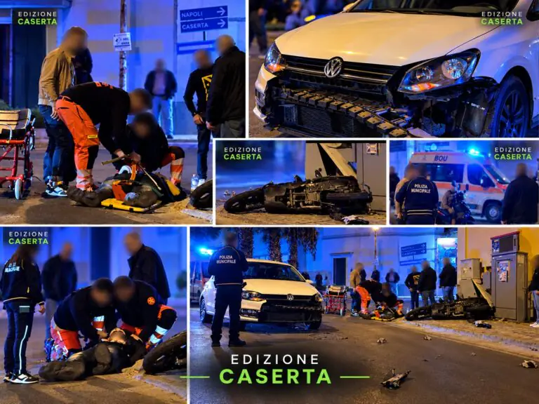 Impatto choc tra auto e scooter, 15enne in ospedale