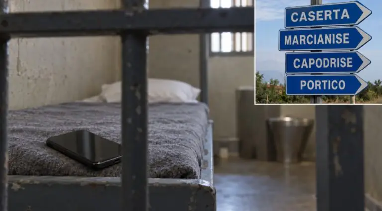 Detenuti in chiamata col cellulare dal carcere, 10 alla sbarra