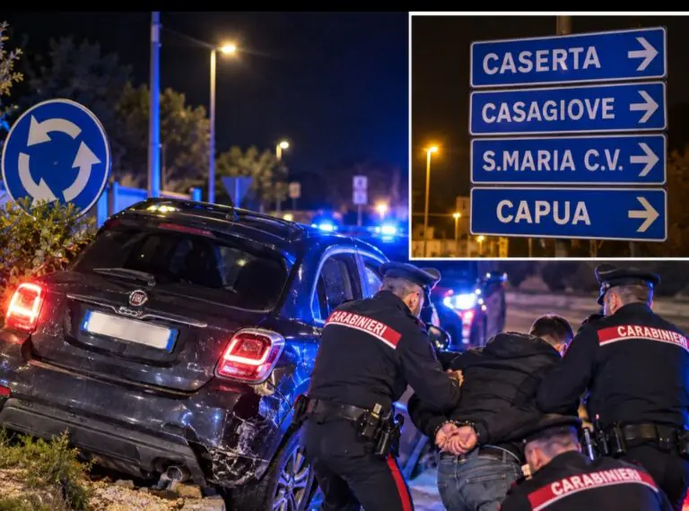 Fuga attraverso 4 città, si schianta e viene fermato: aveva la droga nelle caramelle
