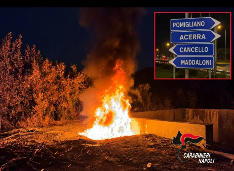 Per andare a rubare scatena incendio, paura in periferia