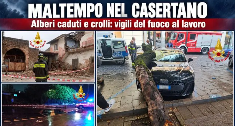 Edificio sventrato e albero su auto, bilancio choc del maltempo-bis
