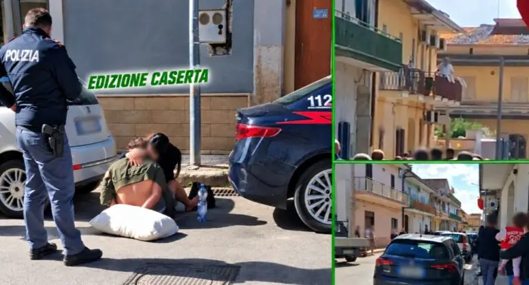 Si spoglia e scappa di casa, paura in strada: bloccato dopo urla e tensione