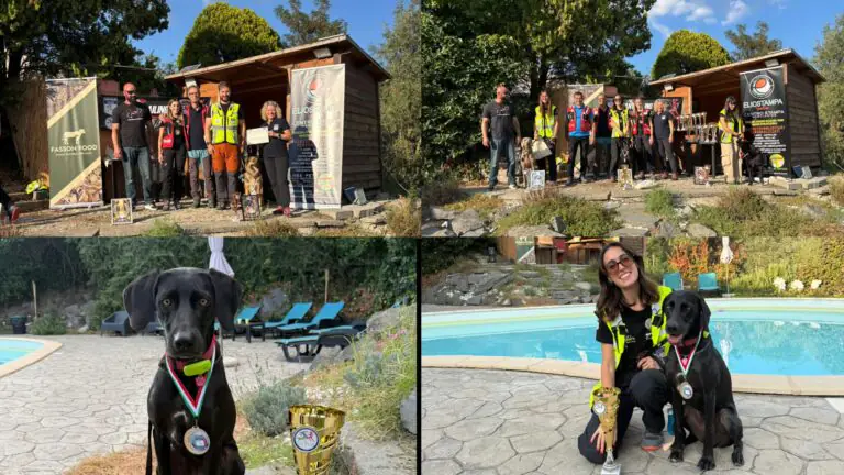 Mantrailing: doppio podio alle Finali Nazionali di Montefiascone per gli sportivi della valle