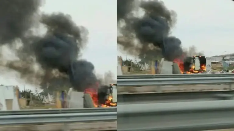 Emergenza roghi: fumo sovrasta la zona, visibile da lontano