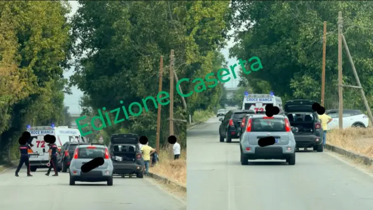 Tamponamento tra auto, 3 i feriti