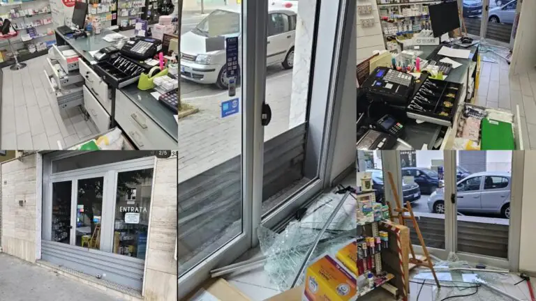 La banda del buco colpisce alla parafarmacia
