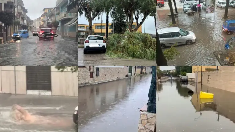 Bomba d’acqua sul casertano, diversi comuni allagati. Disagi per residenti e viaggiatori