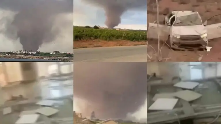 Tornado si abbatte sul territorio, auto sbalzate e strutture danneggiate. Ci sono feriti