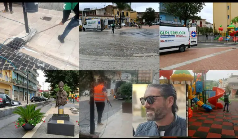 Intervento di disinfestazione nel comune della Valle: pulita la piazza e area giostrine