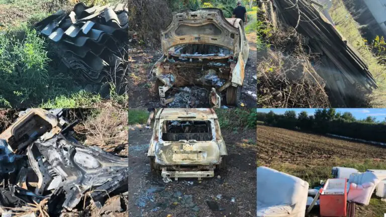 Allarme ambientale: scoperte discariche di amianto, auto e rifiuti abbandonati