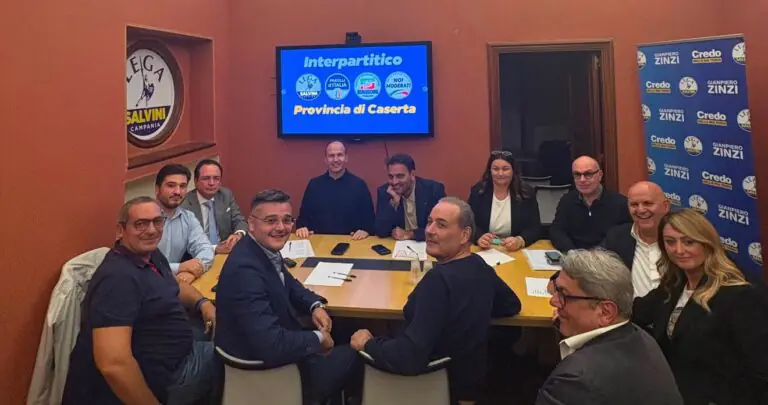 Caserta, il centrodestra prepara le comunali 2027: al via il confronto