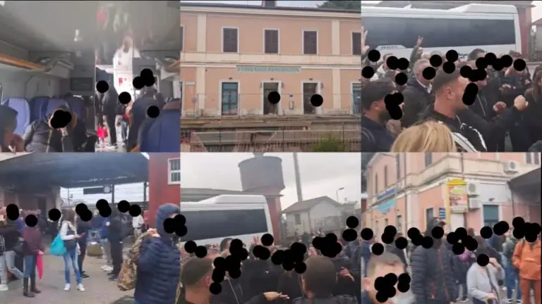 Albero cade sui binari, treni fermi. Disagi per i pendolari