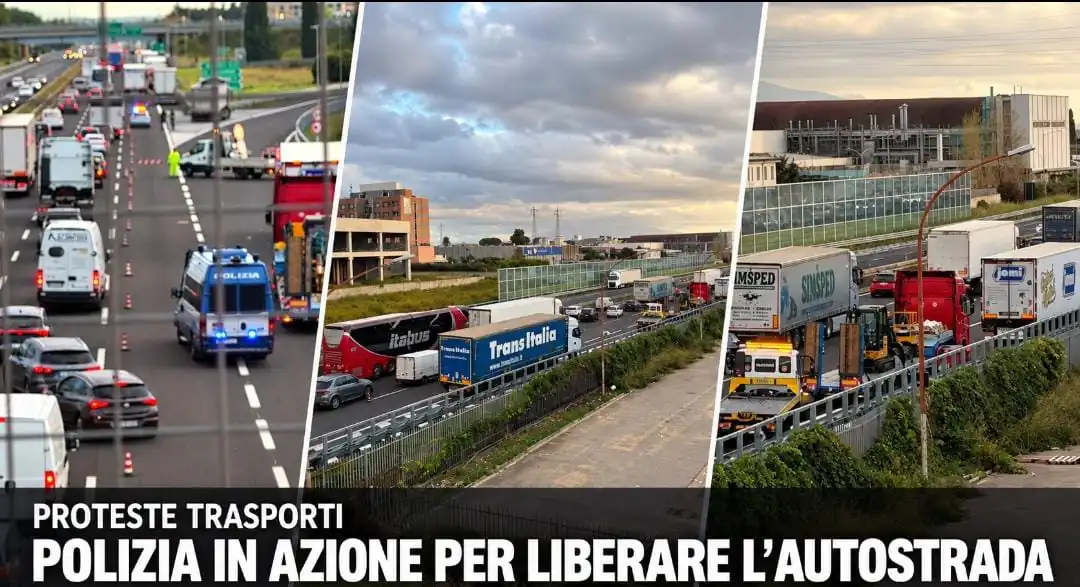 protesta autotrasporatori sblocco autostradale