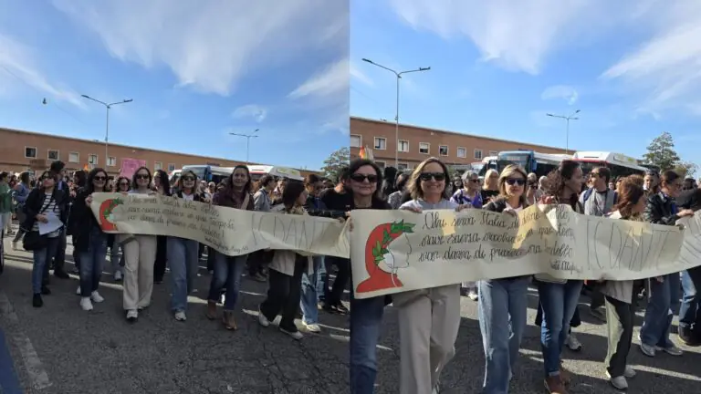 Caro vita e strutture in difficoltà, corteo di studenti e lavoratori in piazza