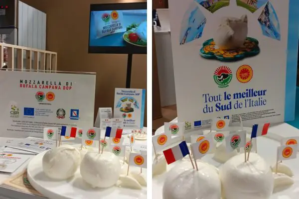 Mozzarella di bufala Dop, la Campania vola a Parigi per il Sial
