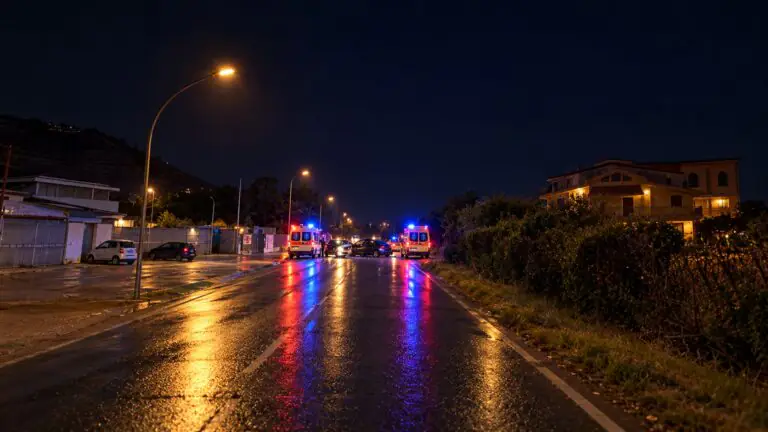 Scontro tra due auto nella notte sulla Statale 700: quattro persone coinvolte