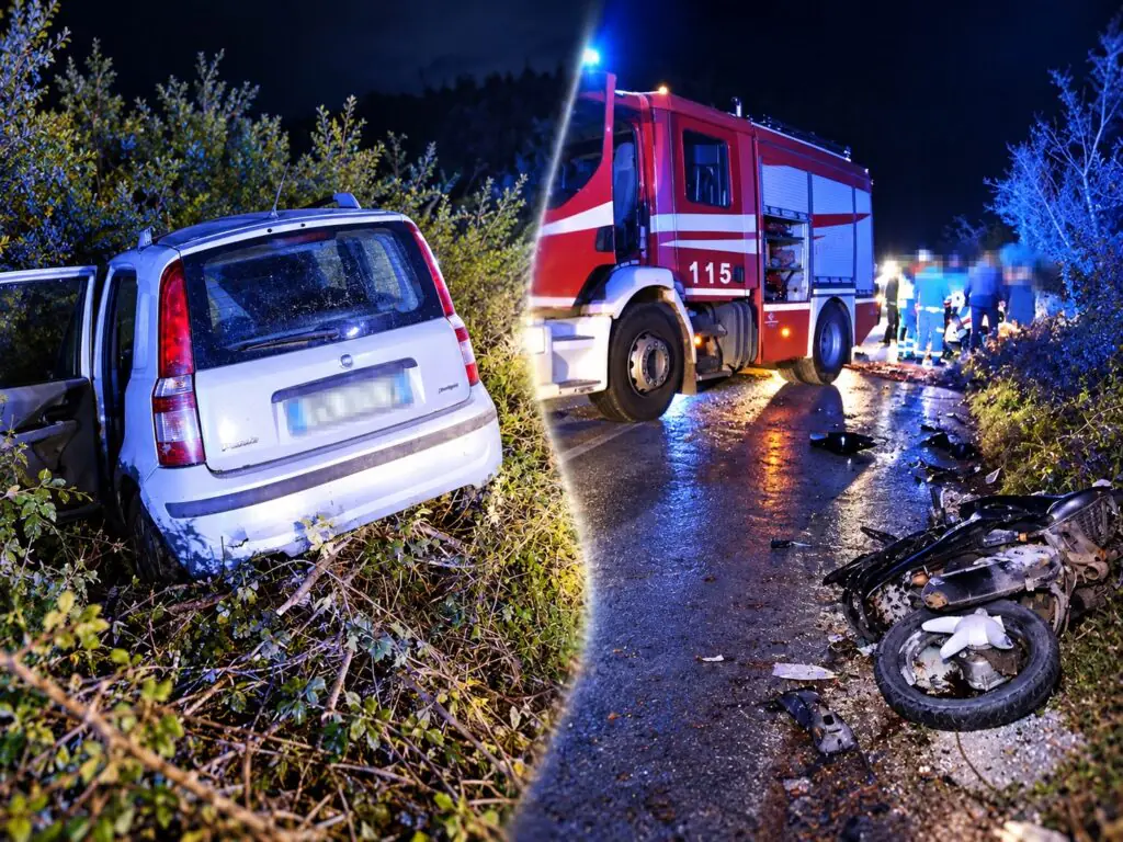 Terribile incidente sulla Provinciale: un morto e due feriti