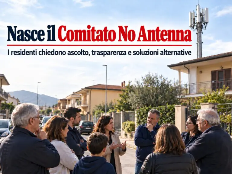 Antenna vicino alle case, nasce il comitato: «Valutate un’altra soluzione»