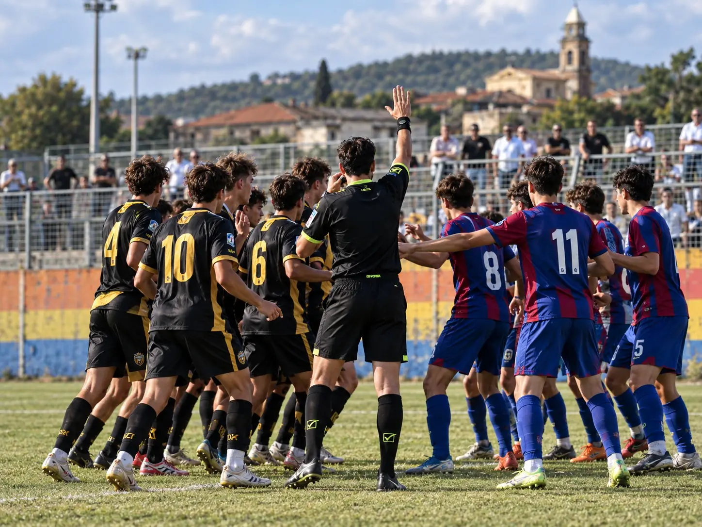 Stadio comunale Cavaliere Pasquale De Lucia di San Felice a Cancello.