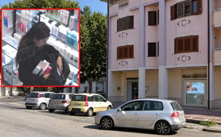 Nasconde 5mila euro di cosmetici nello zaino e scappa dalla farmacia: stanata dal video