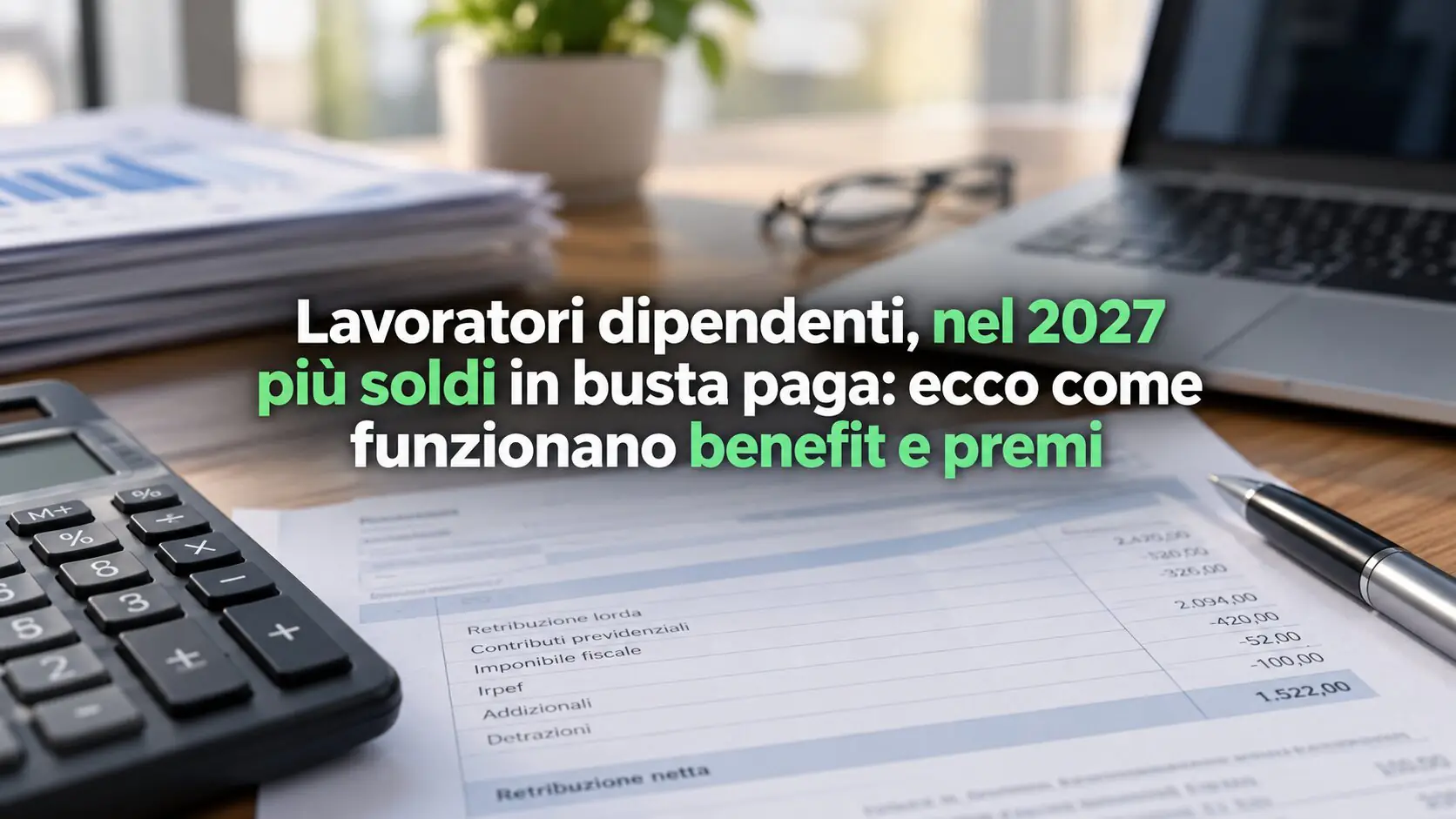 lavoratori dipendenti busta paga
