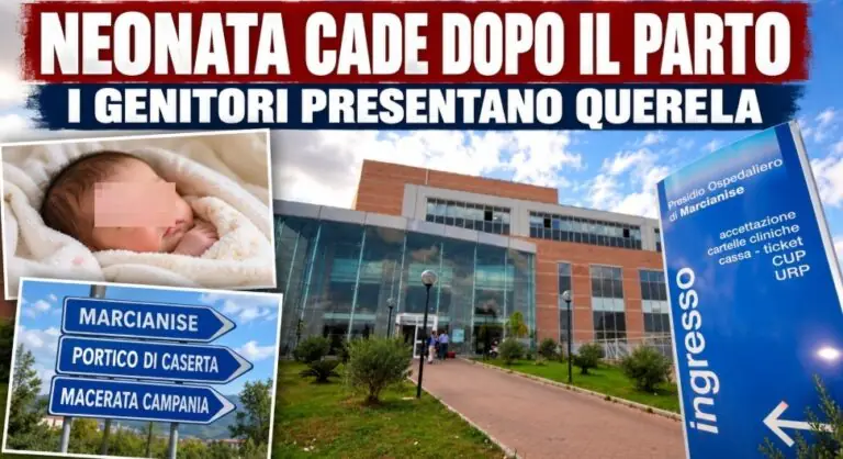 Neonata cade dopo il parto e batte la testa, genitori disperati. Le ultime