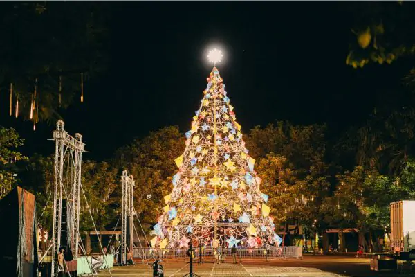 preparativi per gli eventi natale a caserta