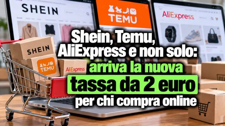 Shein, Temu, AliExpress e non solo: arriva la nuova tassa da 2 euro per chi compra online